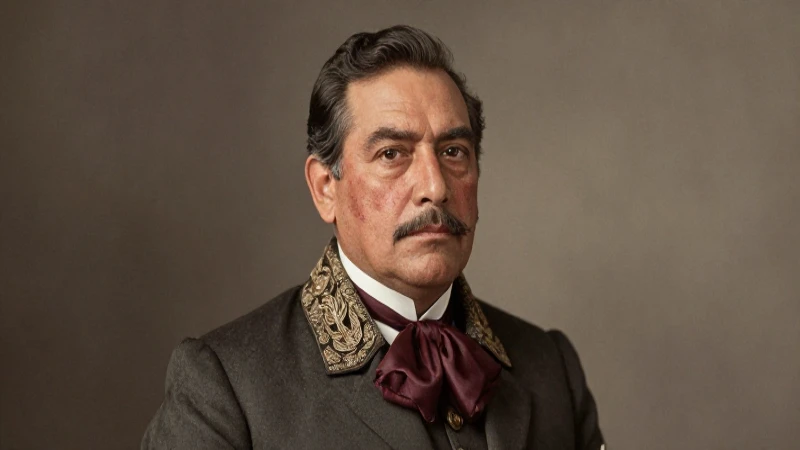 Conoce la Fascinante Vida del 35° Presidente de México 6 Díaz posa elegante en fotografía antigua