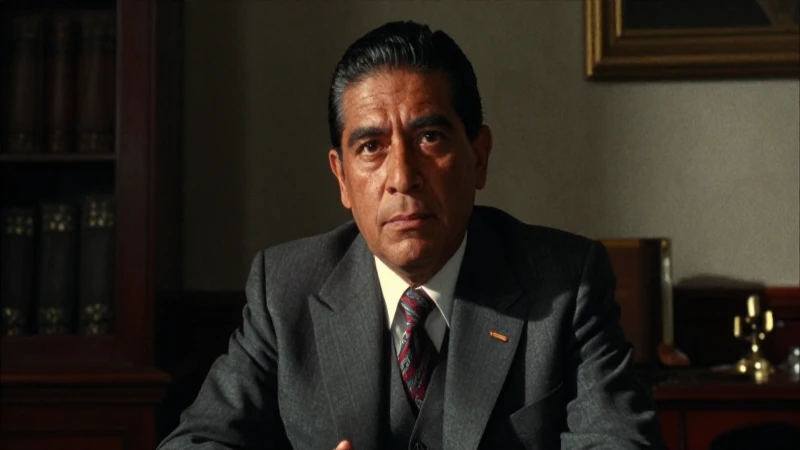 Presidente Robles, mestizo, estilo cinematográfico antiguo