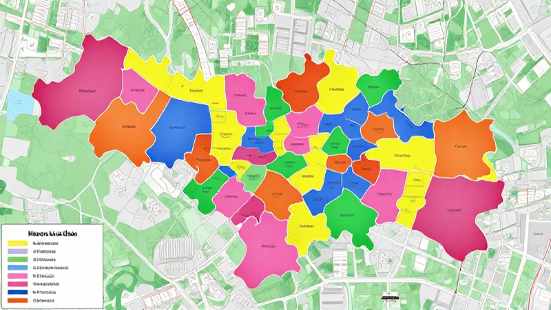 Nuevo León, municipios coloridos, vista aérea
