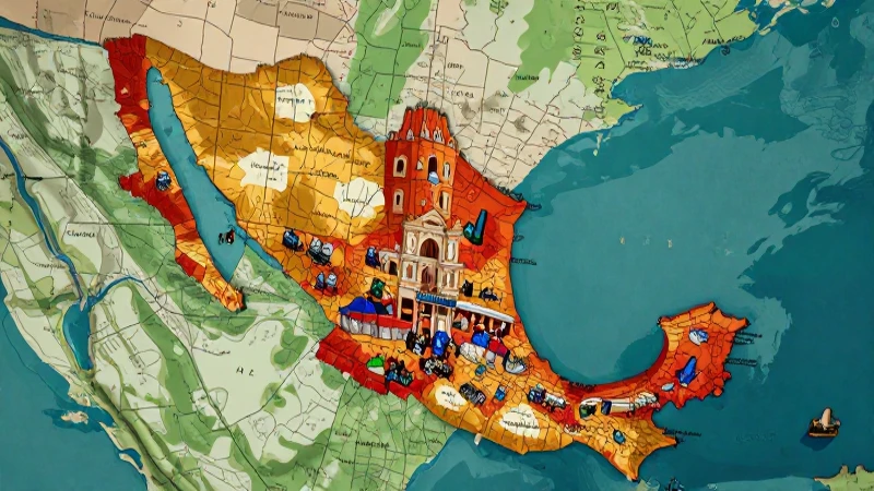 Nuevo León: mestizos soleados, vista aérea vibrante