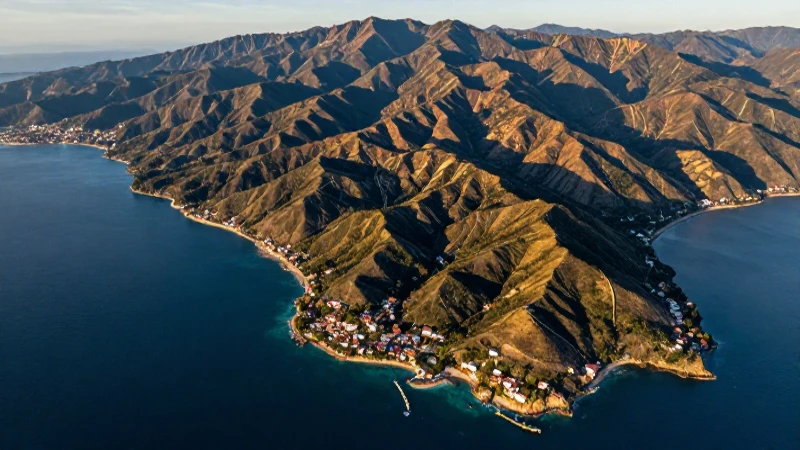 Michoacán: paisaje montañoso vibrante y rural