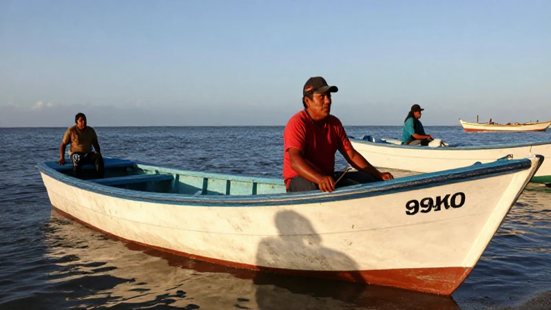 Explora el Mar Patrimonial de México: Territorio y Economía 4 Pescador mestizo bajo el sol mexicano