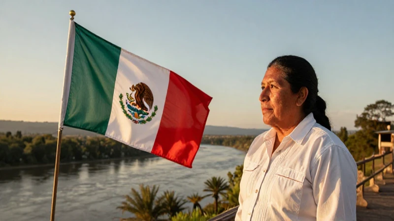 HIMNO DE TABASCO: Descubre la LETRA COMPLETA y su HISTORIA 2 Patriótica imagen mexicana al atardecer y suave enfoque
