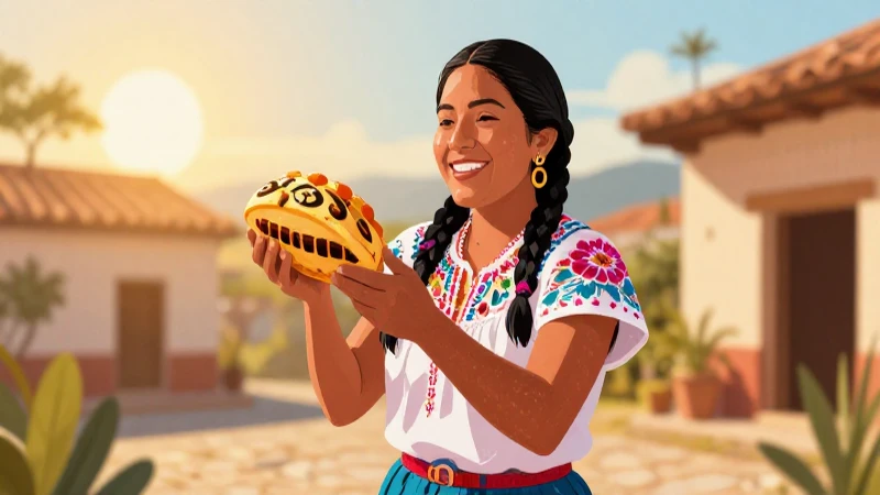 HIMNO DE TABASCO: Descubre la LETRA COMPLETA y su HISTORIA 4 Mujer mestiza sonríe con botana tabasqueña