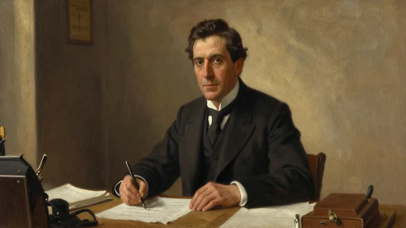 Retrato histórico de Mariano Paredes, luz cálida