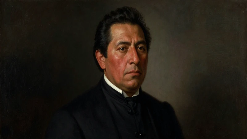 Retrato mexicano, severo y de tonos oscuros