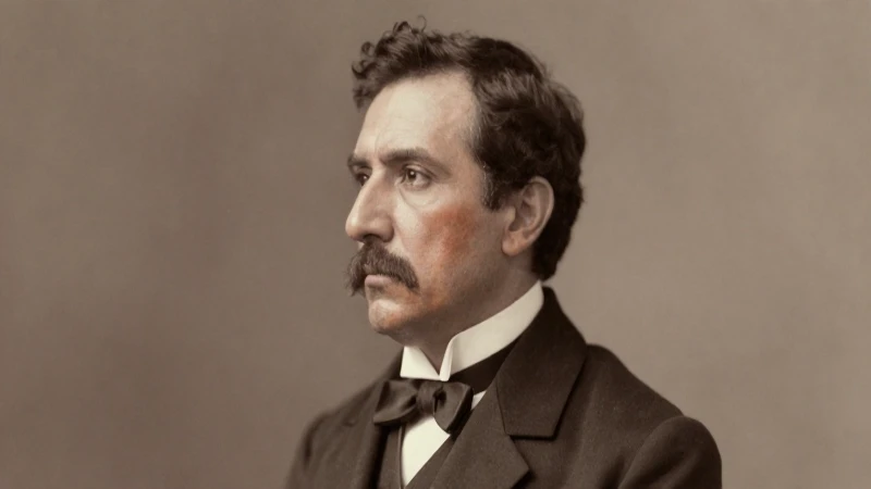 Retrato sepia de Martín Carrera, siglo XIX