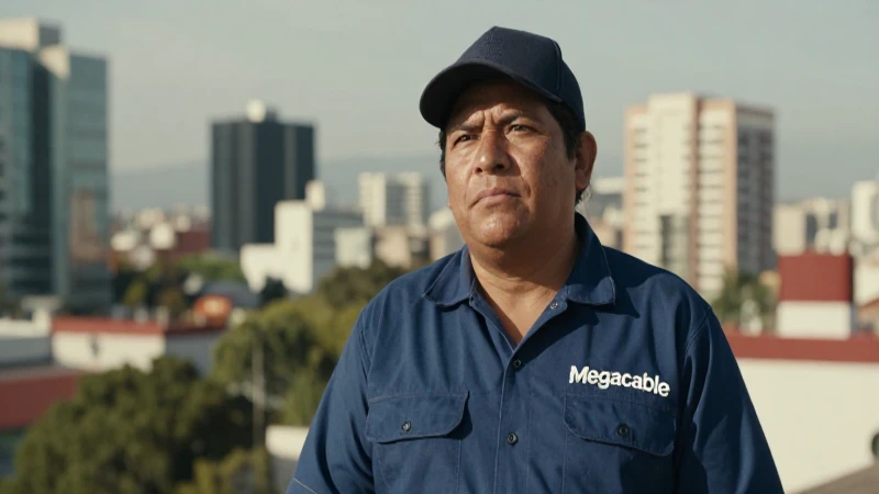 Contrata Megacable en Puebla de forma rápida y sencilla 3 Técnico de Megacable en Puebla, tez bronceada