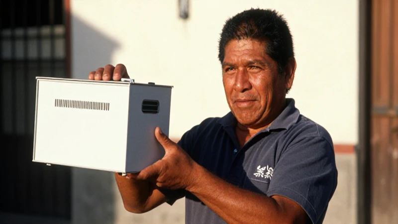 Cuáles son los servicios que ofrece Megacable en Ixmiquilpan 6 Hombre mestizo sostiene una caja de cable