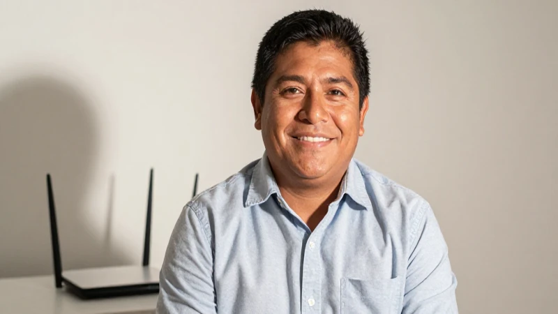 Cómo contratar Megacable en Querétaro fácilmente 4 Joven mexicana sonríe bajo luz cálida