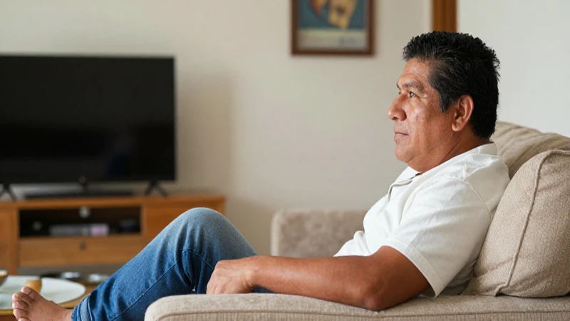 Servicios de TV e Internet en Megacable Tenancingo 6 Mexicano mestizo descansa frente al televisor