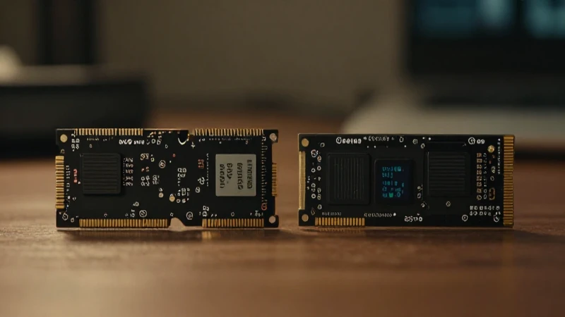 Comparación: eMMC, SSD, iluminación cinematográfica cálida