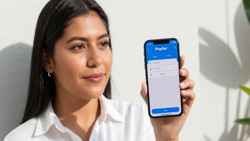 Cómo funcionan los pagos a meses sin intereses en PayPal en México 4 Joven mestiza usa PayPal bajo el sol