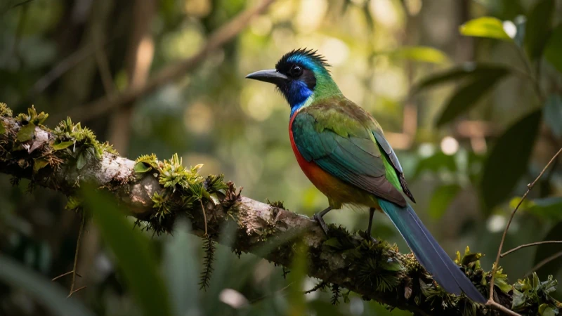 Meseta Central de MÉXICO: Descubre su IMPORTANCIA y BELLEZAS 5 Quetzal en selva, ambiente cálido y cinematográfico