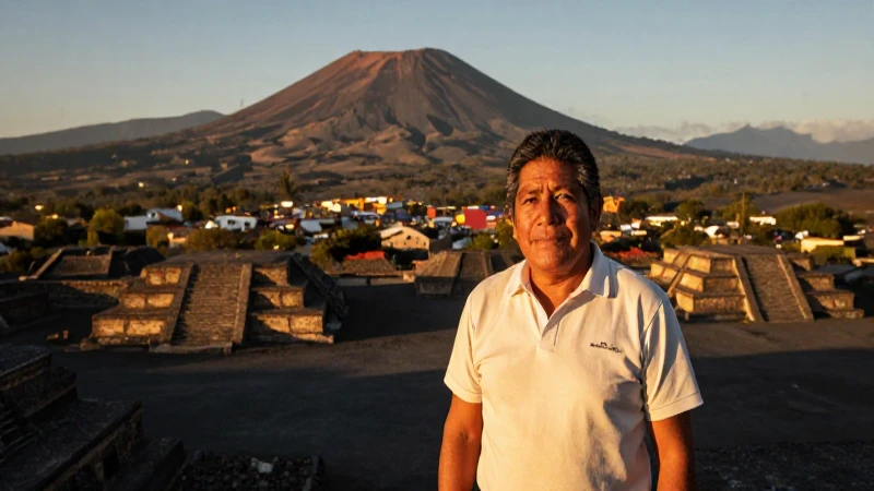 Meseta Central de MÉXICO: Descubre su IMPORTANCIA y BELLEZAS 7 Paisaje mexicano evocador al atardecer