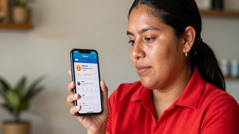 Cómo consultar saldo en Mi Telmex de forma sencilla 4 Mexicano, mestizo, usando smartphone en interiores