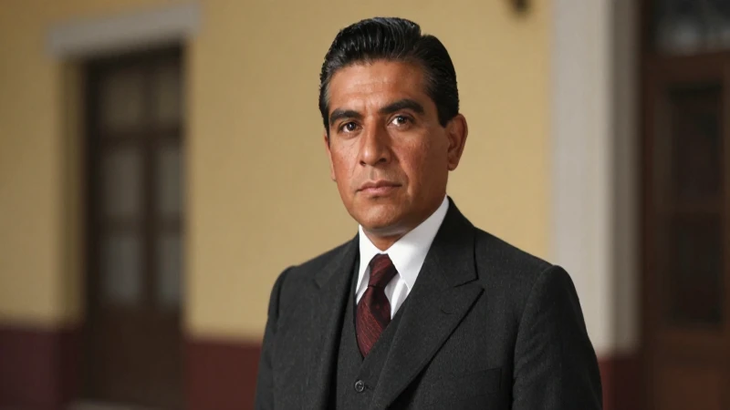 Retrato formal de Miguel Barragán, mestizo y elegante