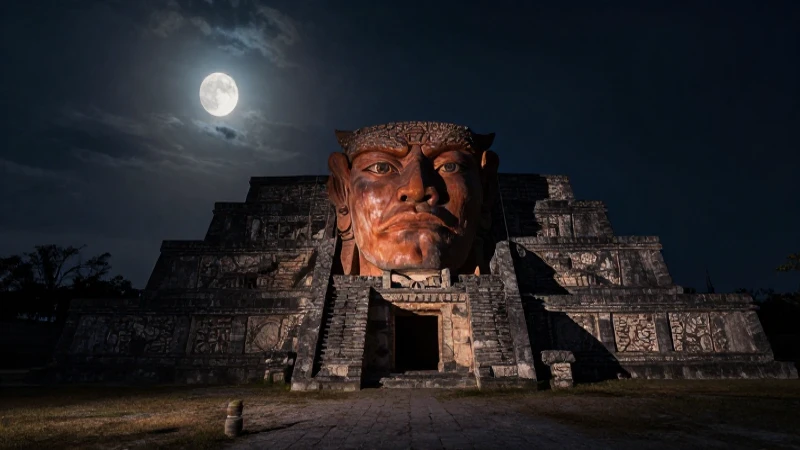 Un nahual emerge de ruinas oaxaqueñas, misterioso