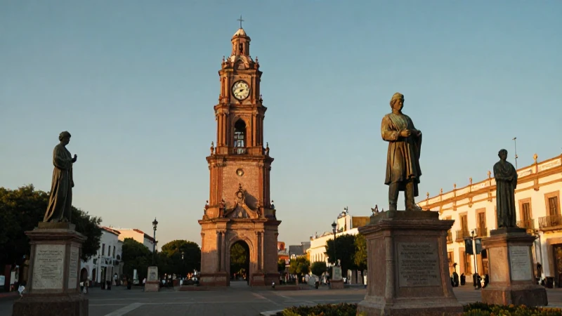 Explorando monumentos históricos y estatuas en Chihuahua 5 Chihuahua: un reloj dorado, cálido y amplio