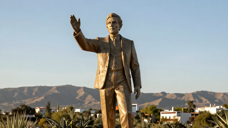 Explorando monumentos históricos y estatuas en Chihuahua 8 Juárez, Chihuahua, sol cálido, fotografía realista