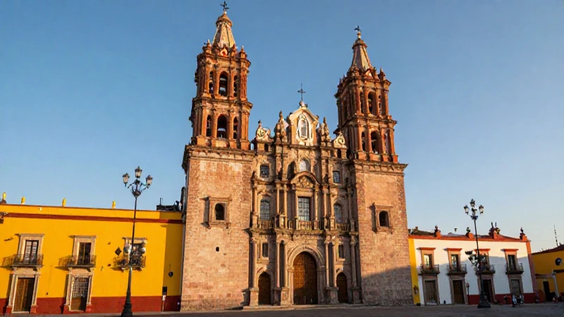 Puebla luce vibrante en cálida luz dorada