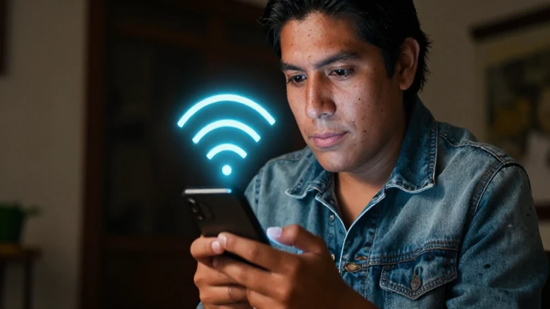 Cómo configurar APN Movistar 5G en México en Android e iPhone 4 Mexicano mestizo con iluminación cinematográfica digital