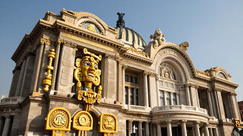 Costos, ubicación y horarios de los museos en México 3 Escultura azteca en luz dorada mexicana