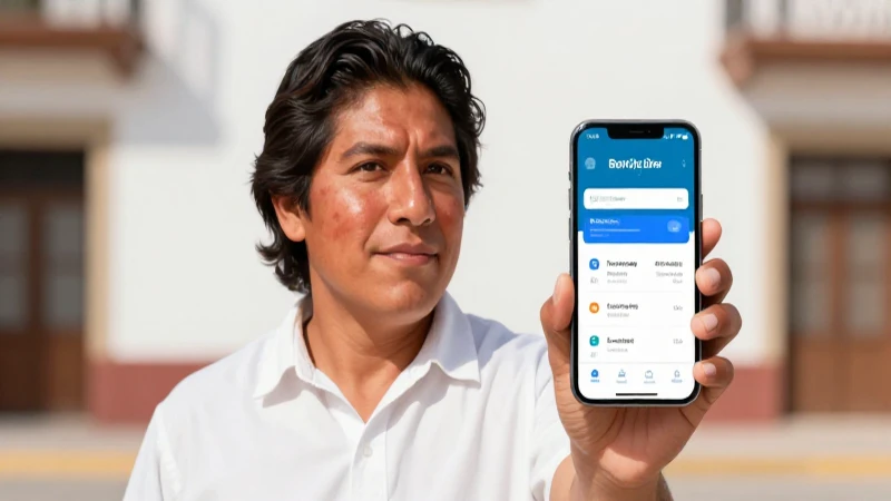 Cómo activar y beneficiarse con Net Cash BBVA en México 3 Joven mestiza usa banca móvil al sol