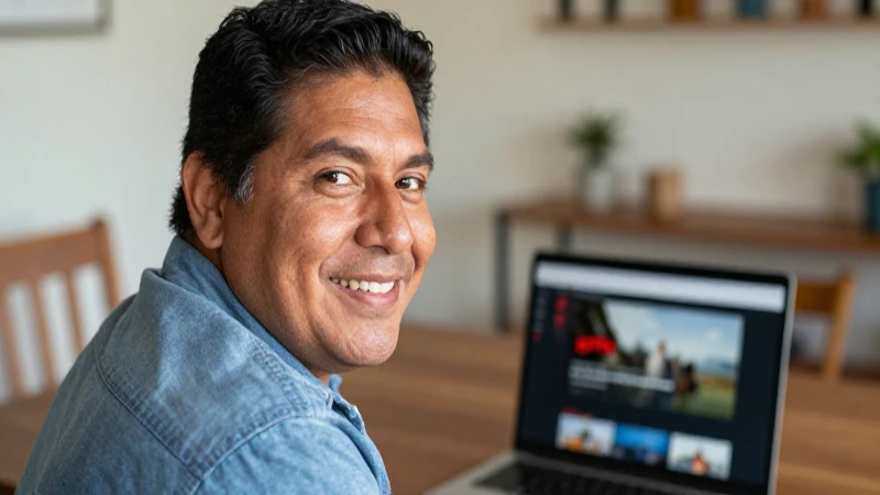 Joven mexicana ve Netflix en casa