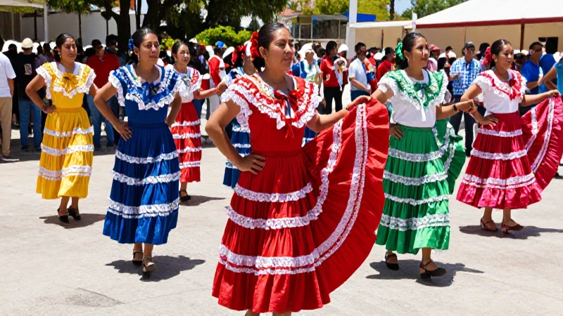 Celebración mexicana llena de color y energía