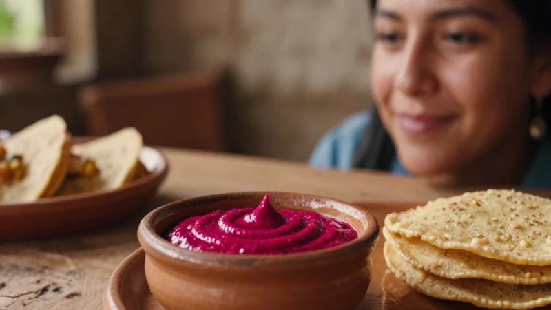Mole, tortillas y tradición mexicana en primer plano