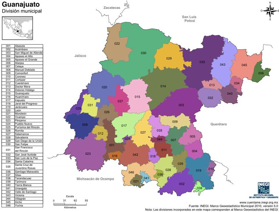 nuevo leon descubre la division politica y sus municipios