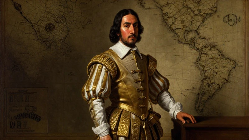 Retrato de Luis Carvajal, noble hispanoamericano
