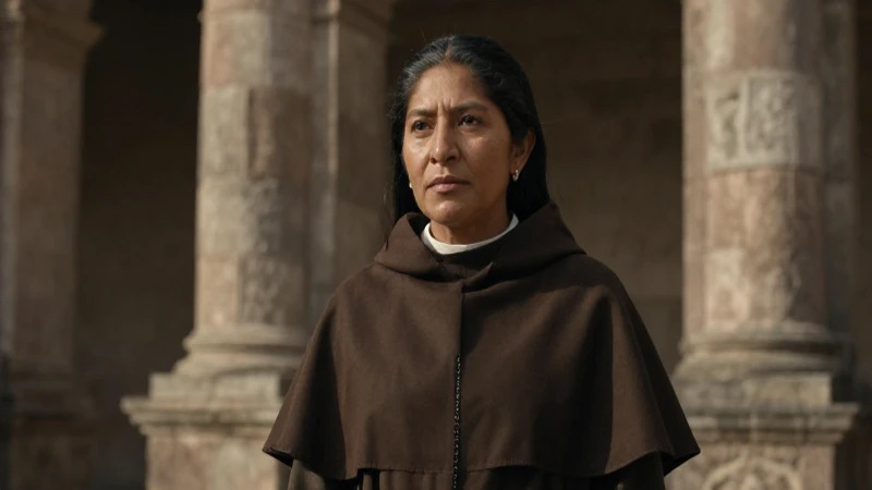 Agustinos en Nueva España: Su Impacto y Legado Revelado 5 Monja mexicana en arquitectura antigua y cálida