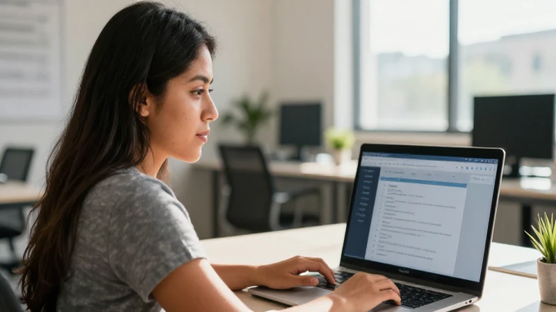 Cuáles son las mejores páginas para buscar empleo en México 8 Joven mestiza buscando trabajo en oficina soleada