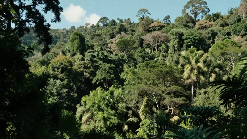 Paisaje morelense exuberante, soleado y cinematográfico