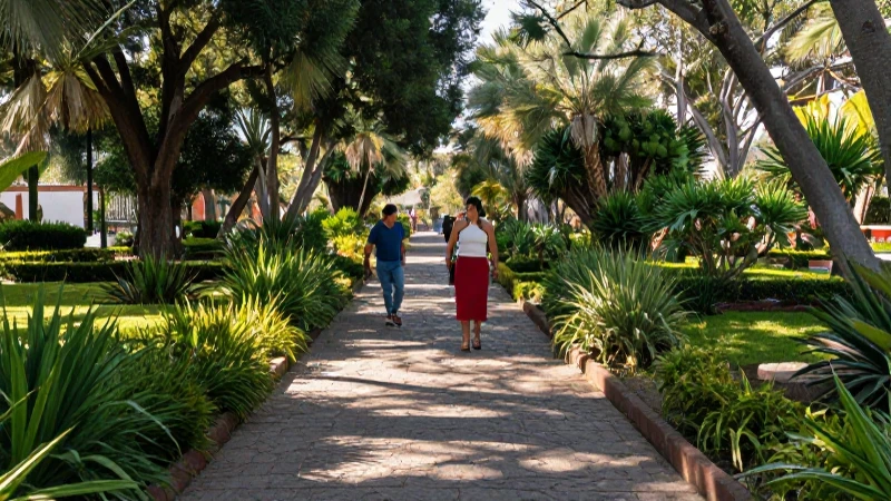 Conoces los parques de San Miguel de Allende en México 3 Un parque mexicano irradia paz natural