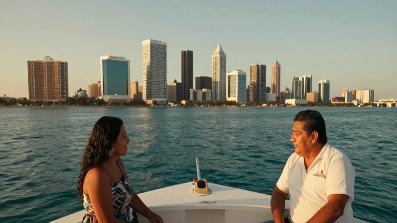 Atardecer mexicano en barco, vistas espectaculares