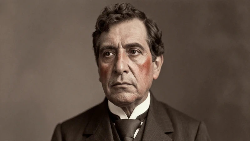 Pedro María Anaya: Descubre la vida del 17° presidente de México 4 Retrato victoriano de Pedro María Anaya, melancólico
