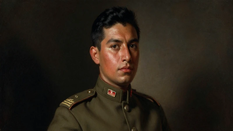 Pedro María Anaya: Descubre la vida del 17° presidente de México 1 Retrato de un cadete militar mexicano