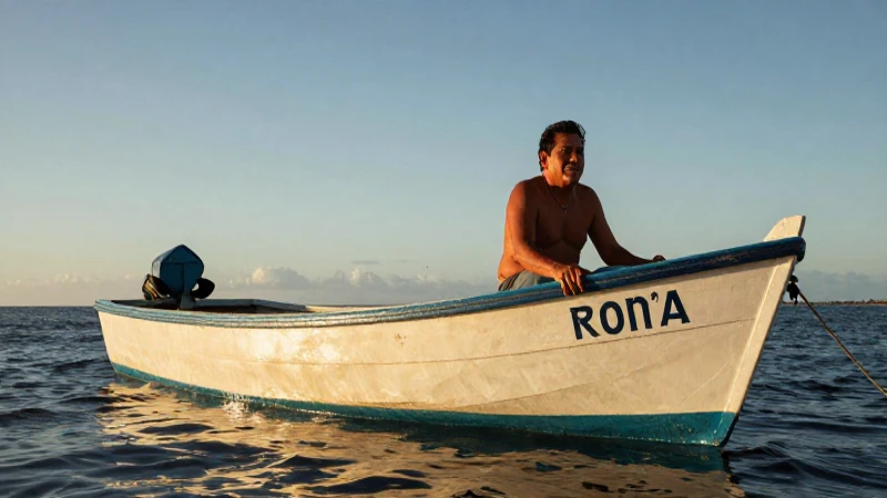Pesca deportiva en Mazatlán: mejores excursiones 3 Pescador mestizo bajo luz dorada cinematográfica