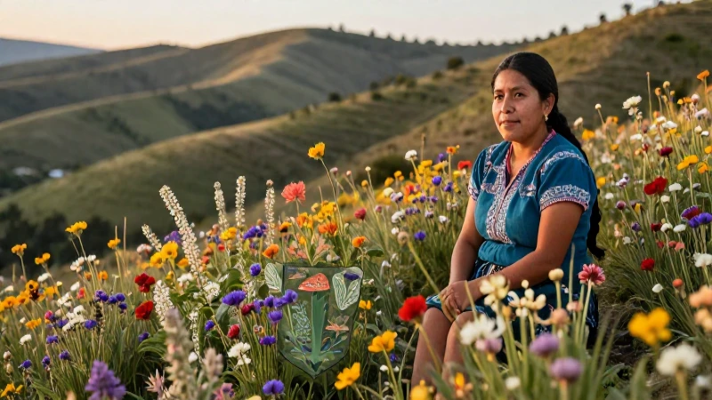 Explora la Flora Única del Estado de México y sus Ecosistemas 5 Paisaje mexicano vibrante, flora y naturaleza