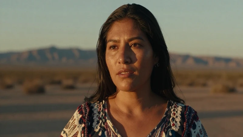 Población de Sonora: Datos Sorprendentes que No Conocías 3 Mujer mestiza en el desierto, luz dorada