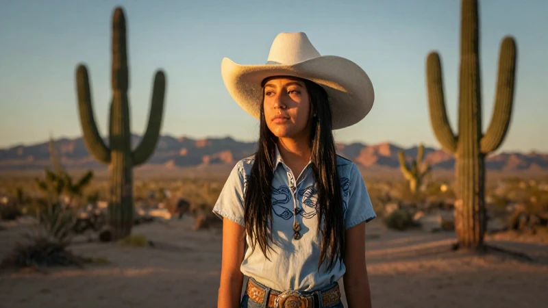 Población de Sonora: Datos Sorprendentes que No Conocías 5 Adolescente mexicano, luz dorada en el desierto