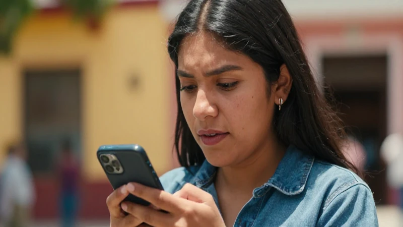 Mexicano, bronceado, con tecnología bajo el sol