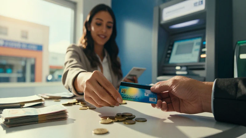 Esta mujer deposita dinero en Bancomer