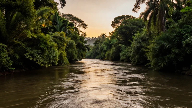 RÍOS, LAGOS y PRESAS en OAXACA: ¡Descubre su HIDROGRAFÍA! 3 Oaxaca: paisaje exuberante en luz dorada