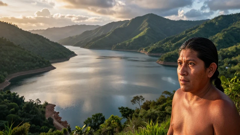 Amanece sobre un embalse mexicano, verde y vibrante