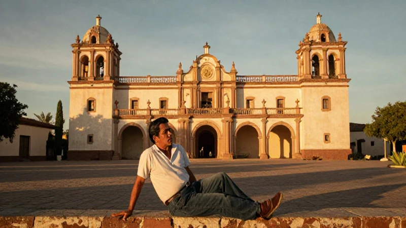 Retrato antiguo de un mestizo mexicano relajado