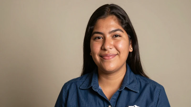 Préstamos Nacional Monte de Piedad en México 3 Joven mestiza sonríe bajo luz cálida